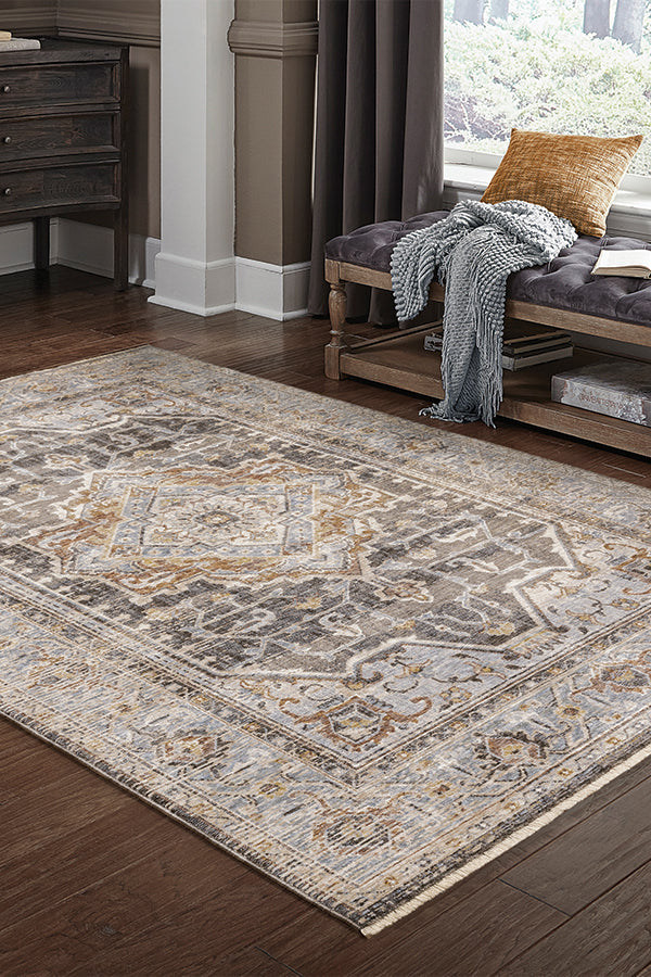 100% Polyester Vintage  Indoor Area Rug