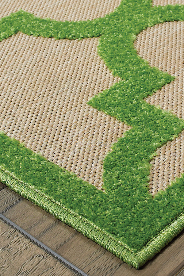 100% Polypropylene Vintage  Indoor/Outdoor Area Rug