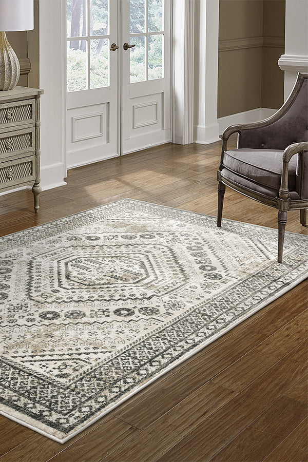 100% Polypropylene Vintage  Indoor Area Rug