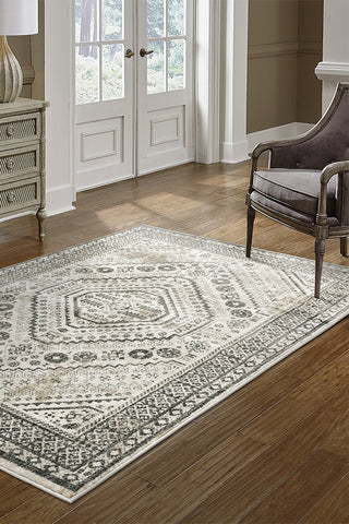 100% Polypropylene Vintage  Indoor Area Rug