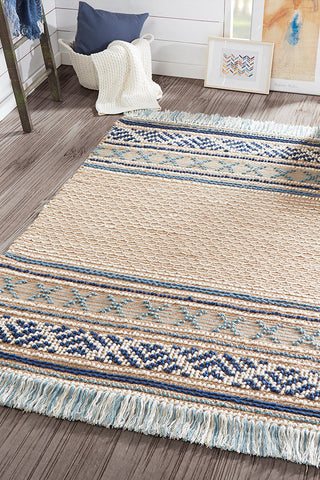 30% Wool 60% Jute 10% Cotton Runner Indoor Area Rug