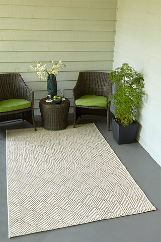 100% Polypropylene Rectangle Indoor/Outdoor Area Rug