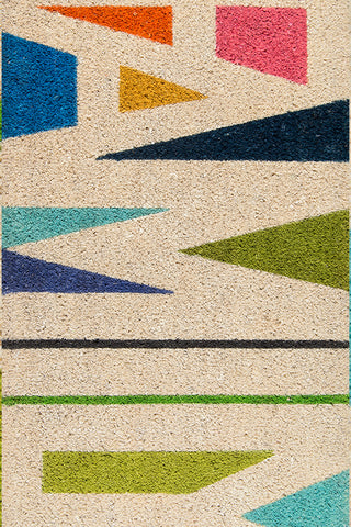 100% Coir Rectangle Indoor/Outdoor Area Rug