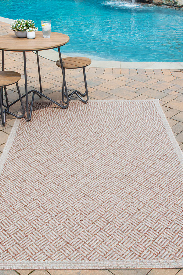 100% Polypropylene Rectangle Indoor/Outdoor Area Rug