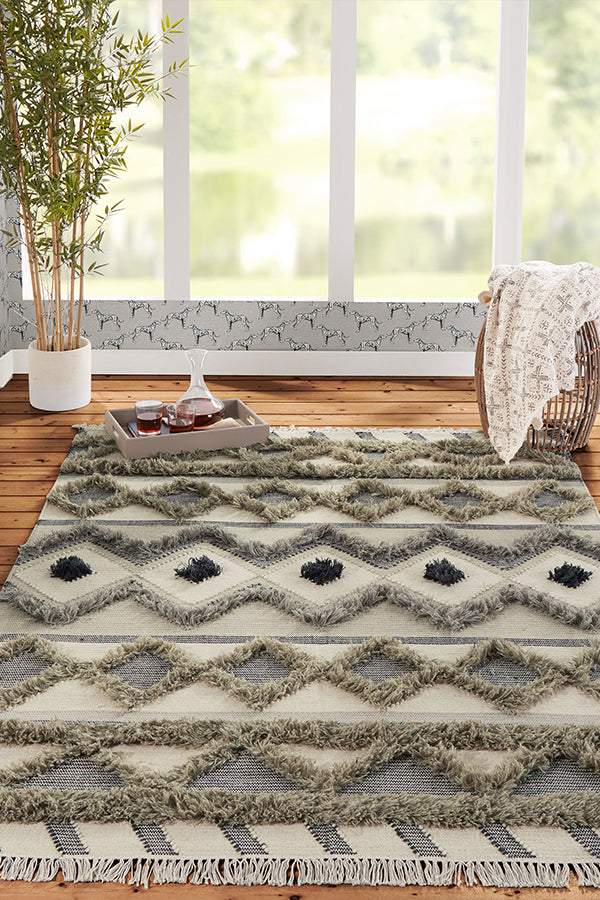 100% Wool Rectangle Indoor Area Rug