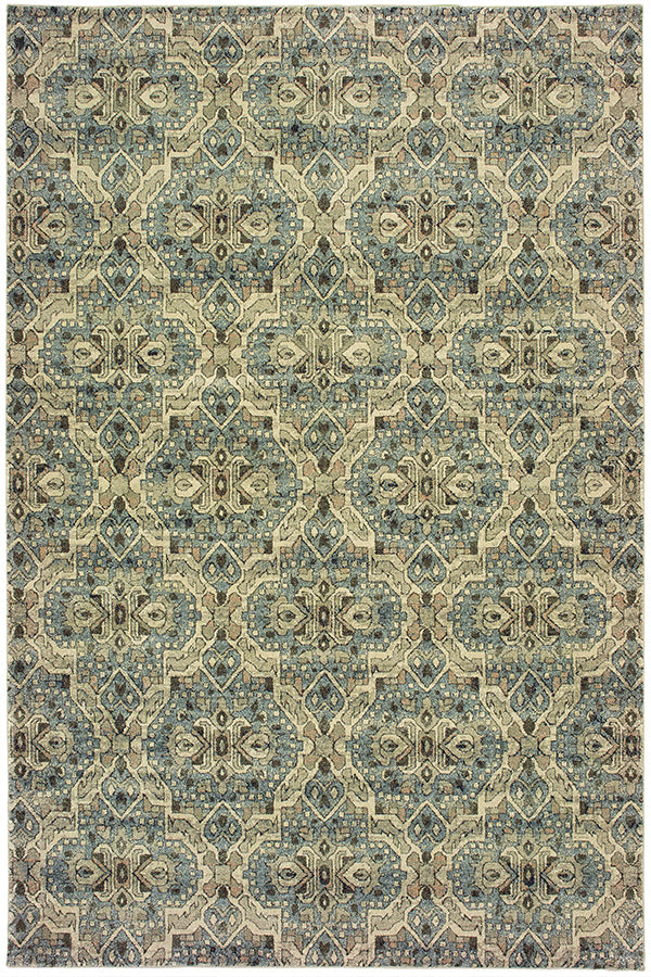 100% Polypropylene Vintage  Indoor Area Rug