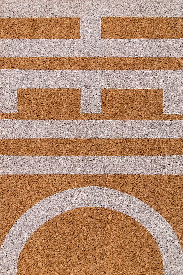 100% Coir Rectangle Indoor/Outdoor Area Rug