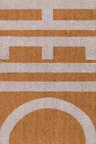 100% Coir Rectangle Indoor/Outdoor Area Rug