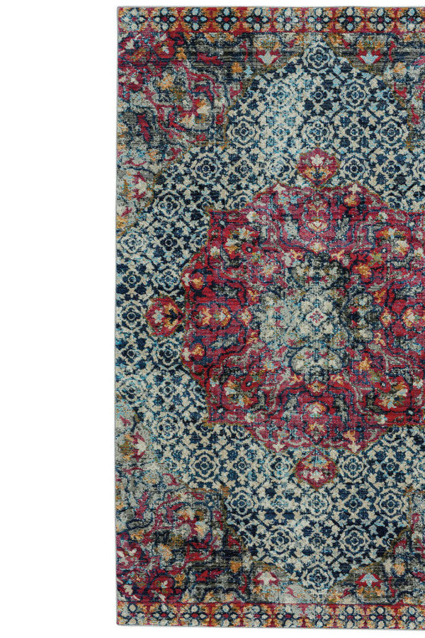 Banaz-Ezine Gypsy Red Area Rug