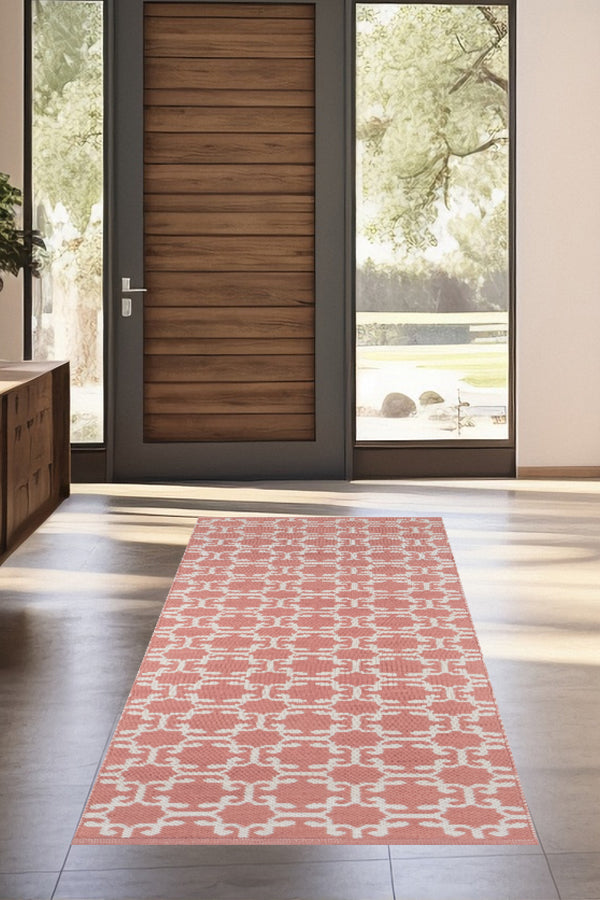 100% PET/Recycled Plastic Runner Indoor/Outdoor Indoor Rug