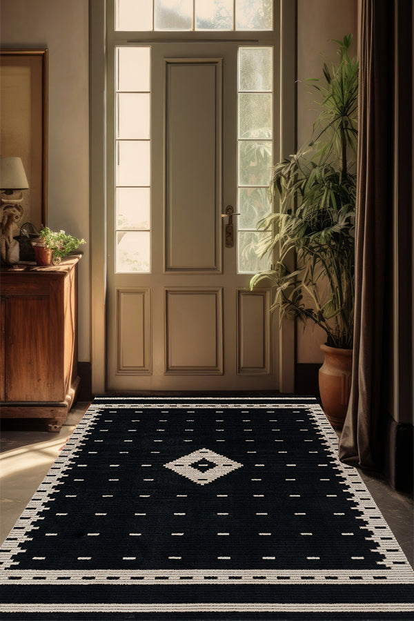 100% Polyester Rectangle Indoor Area Rug