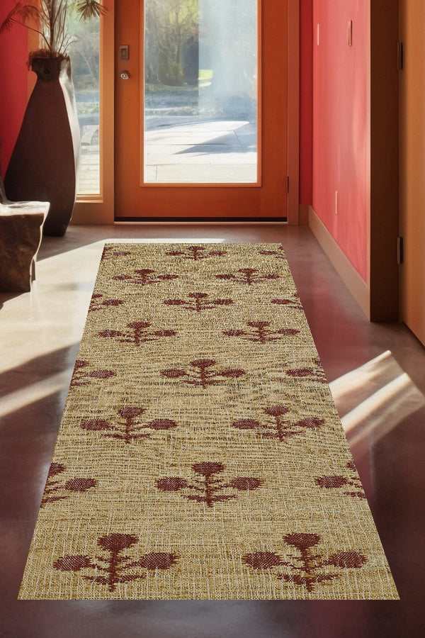 70% Jute 20% Wool 10% Cotton Runner Indoor Area Rug