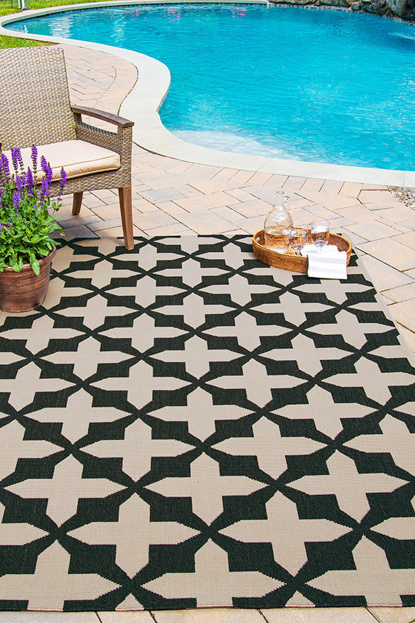 100% Polypropylene Rectangle Indoor/Outdoor Area Rug