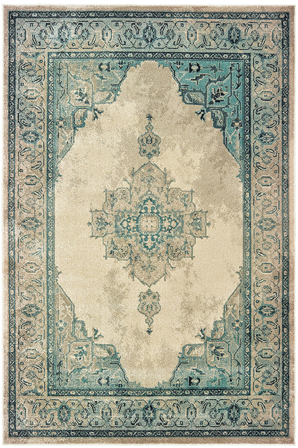 100% Polypropylene Vintage  Indoor Area Rug