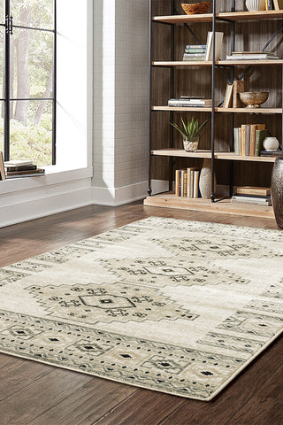 100% Polypropylene Farmhouse  Indoor Area Rug