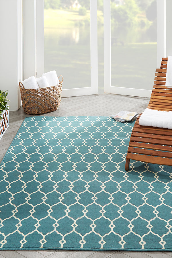 100% Polypropylene Rectangle Indoor/Outdoor Area Rug