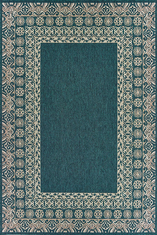 100% Polypropylene Vintage  Indoor/Outdoor Area Rug