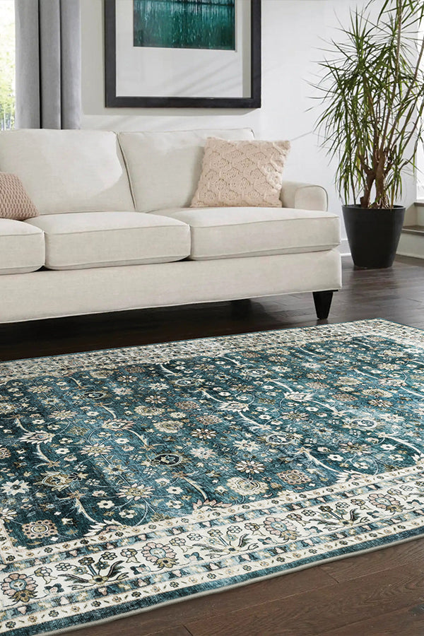 100% Polyester Vintage  Indoor Area Rug