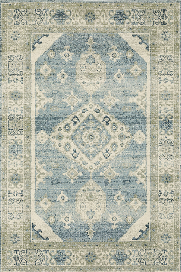 100% Polypropylene Vintage  Indoor Area Rug