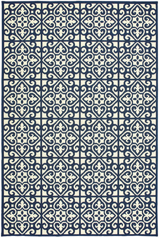 100% Polypropylene Vintage  Indoor/Outdoor Area Rug