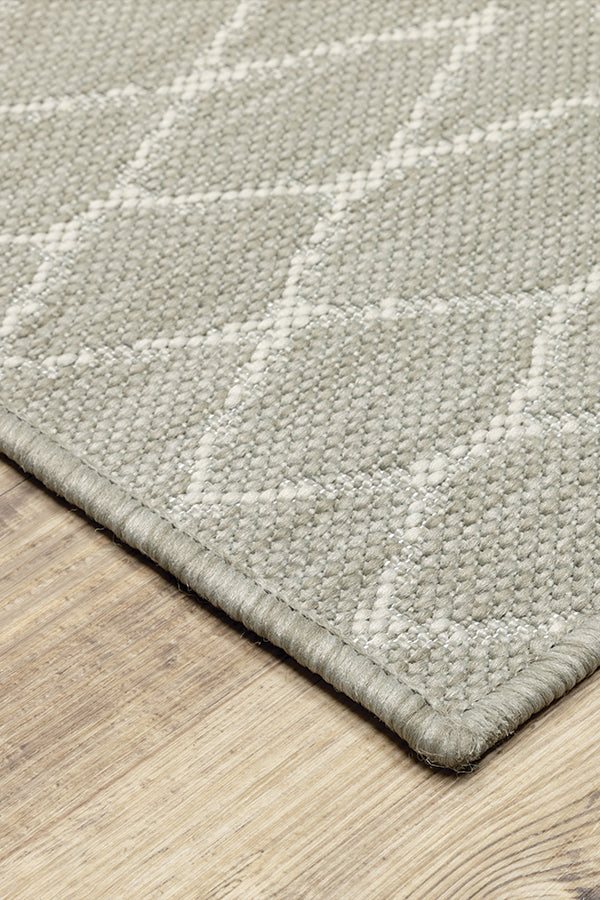 100% Polypropylene Scandinavian  Indoor/Outdoor Area Rug