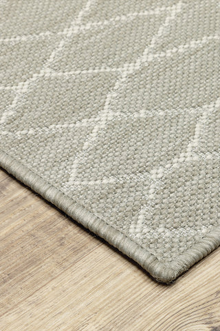 100% Polypropylene Scandinavian  Indoor/Outdoor Area Rug