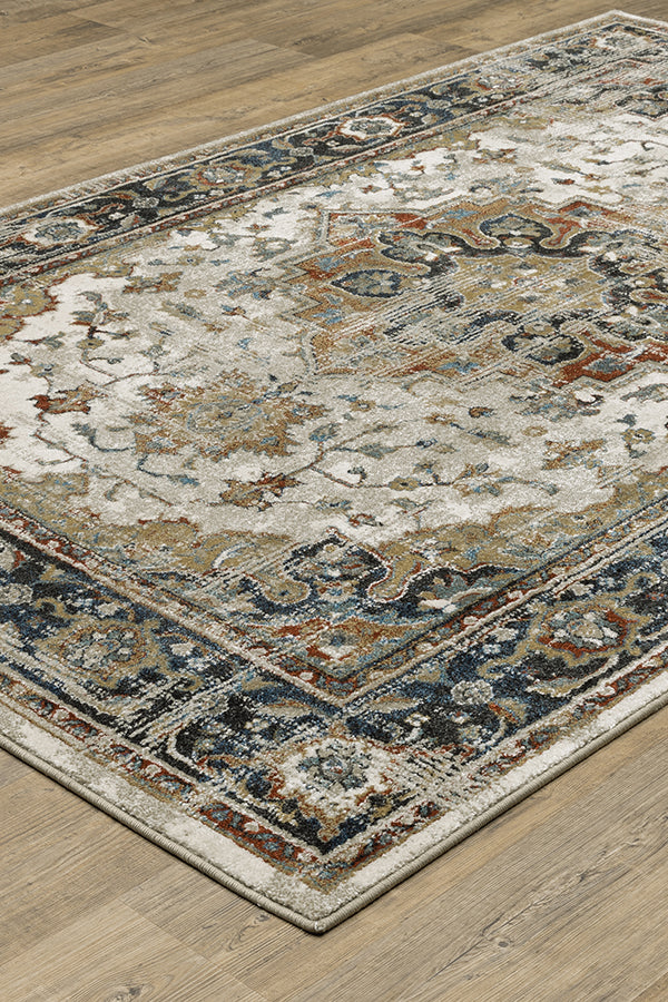 100% Polypropylene Vintage  Indoor Area Rug