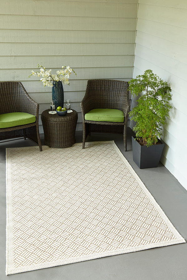 100% Polypropylene Rectangle Indoor/Outdoor Area Rug