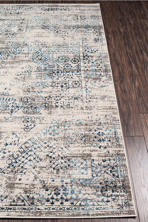 80% Polypropylene 20% Viscose Rectangle Indoor Area Rug