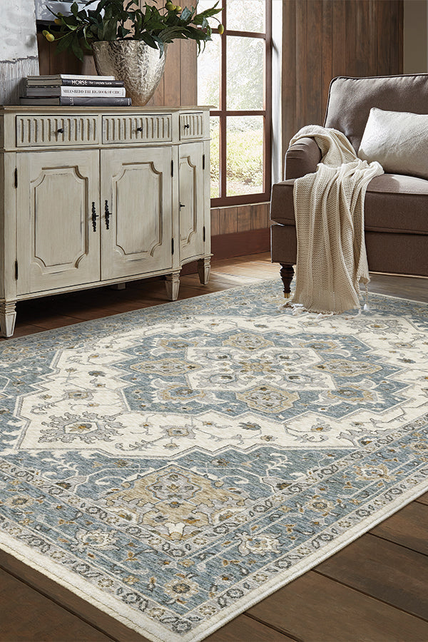 100% Polyester Vintage  Indoor Area Rug