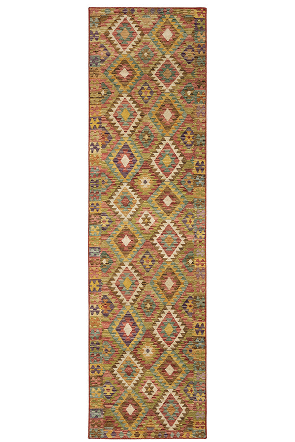 100% Polyester Southwestern  Indoor Area Rug