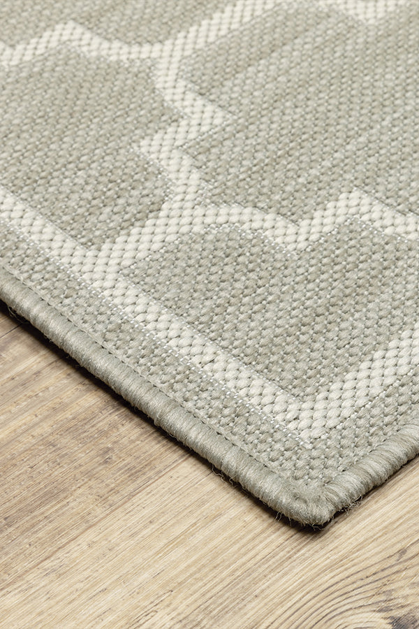 100% Polypropylene Vintage  Indoor/Outdoor Area Rug