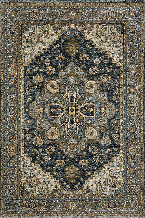 100% Polyester Vintage  Indoor Area Rug