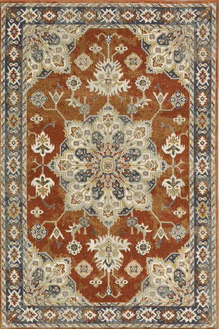 100% Polypropylene Vintage  Indoor Area Rug