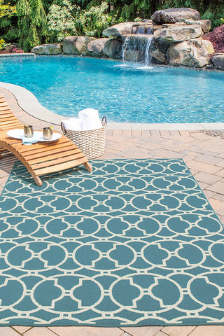 100% Polypropylene Rectangle Indoor/Outdoor Area Rug