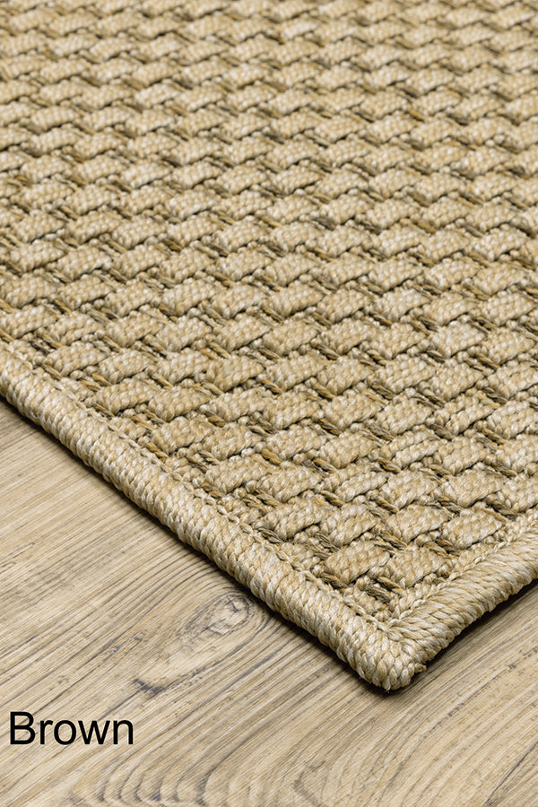 100% Polypropylene Vintage  Indoor/Outdoor Area Rug