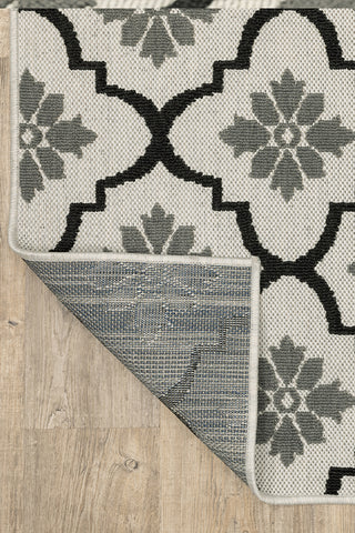 100% Polypropylene Vintage  Indoor/Outdoor Area Rug