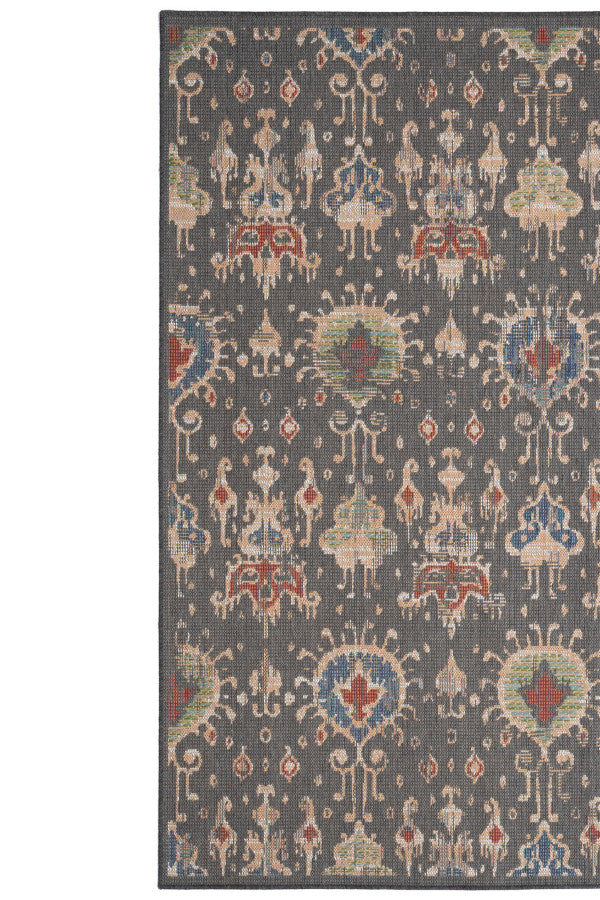 Captiva-Ikat Brown Area Rug