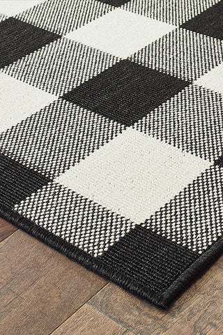 100% Polypropylene Vintage  Indoor/Outdoor Area Rug