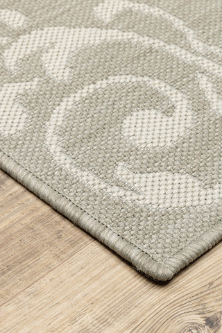 100% Polypropylene Vintage  Indoor/Outdoor Area Rug