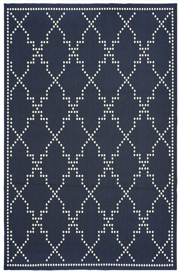 100% Polypropylene Vintage  Indoor/Outdoor Area Rug