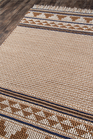 40% Wool 60% Jute Rectangle Indoor Area Rug