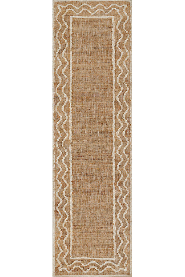 70% Jute 20% Wool 10% Cotton Rectangle Indoor Area Rug