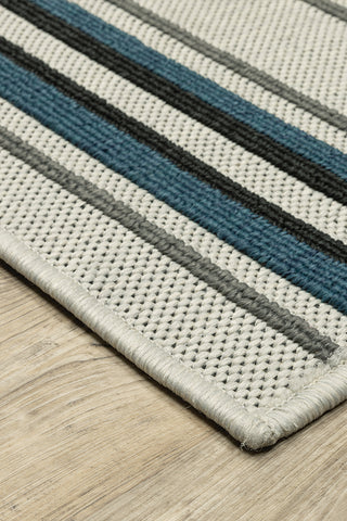 100% Polypropylene Vintage  Indoor/Outdoor Area Rug