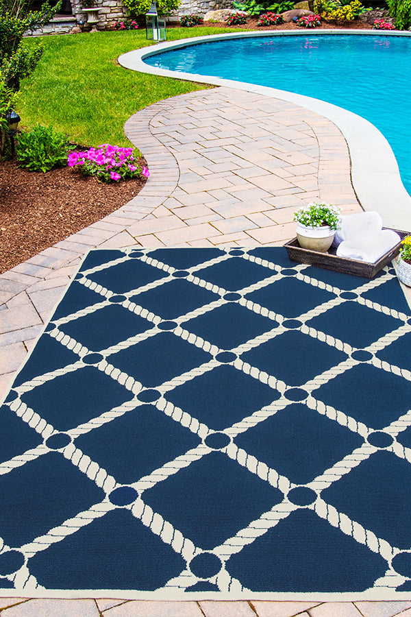 100% Polypropylene Runner Indoor/Outdoor Indoor Rug