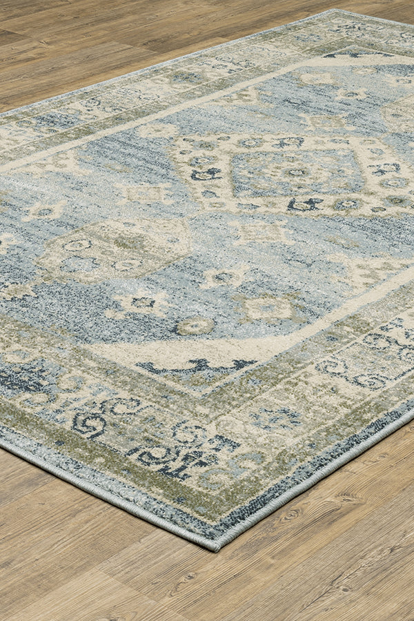 100% Polypropylene Vintage  Indoor Area Rug