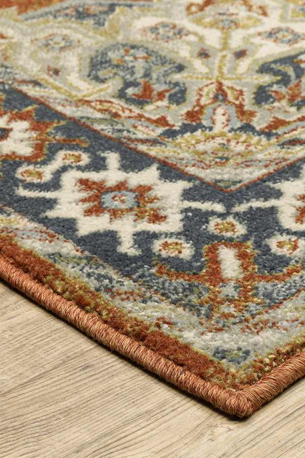 100% Polypropylene Vintage  Indoor Area Rug