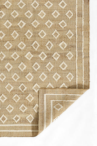 70% Jute 20% Wool 10% Cotton Rectangle Indoor Area Rug