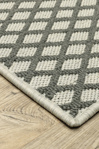 100% Polypropylene Vintage  Indoor/Outdoor Area Rug