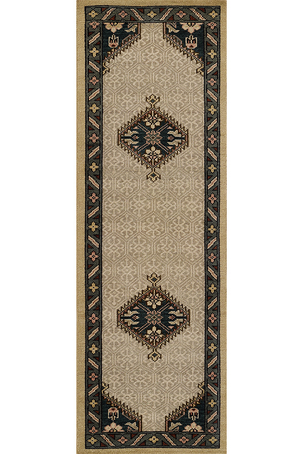 Wool and Cotton Runner Indoor Area Rug